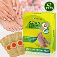Samsali Corn Remover Pads, Best Corn Remover Pads for Foot Corn Removal, 42 Pads
