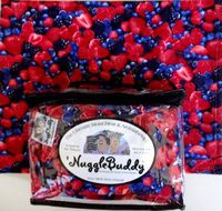 'NUGGLEBUDDY Microwavable Moist Heat & Aromatherapy Organic Rice Pack for Berry Lovers! Scent: VANILLA BERRY. See Over 100 Additional 'NuggleBuddy Selections by Searching for NUGGLEBUDDY under "All Departments."
