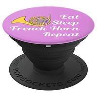 French Horn Player Gift Eat Sleep French Horn Repeat Purple