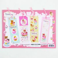 Rilakkuma Cupcake Bookmarks Set
