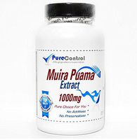 Muira Puama Extract 1000mg // 100 Capsules // Pure // by PureControl Supplements