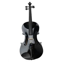Back to School Basswood Acoustic Viola + Case + Bow + Rosin Xmas (15", Black)
