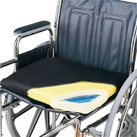 Skil-Care Econo-Gel Vinyl Wheelchair Cushion with Polyester Cover, 20" x 16" x 1.5"
