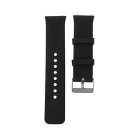 MEIYIN Silicone Wrist Band Strap Metal Buckle Bracelet Replacement for DZ09 Smart Watch