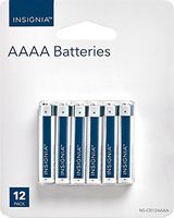 Insignia AAAA Batteries (12-Pack) NS-CB12AAAA