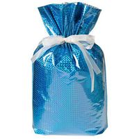 Gift Mate 21171-2 2-Piece Drawstring Gift Bags, XX-Large, Diamond Blue