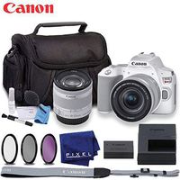 Canon EOS Rebel SL3 DSLR Camera with 18-55mm Lens (White)(US Model) - Standard Kit