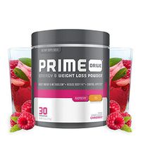 Complete Nutrition Prime Drive Energy & Weight Loss Powder, Raspberry Tea, Increase Energy, Boost Metabolism, Fat Burner, Appetite Suppressant, 9.5oz (30 Servings)