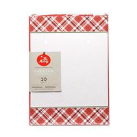 Red Plaid Invitations