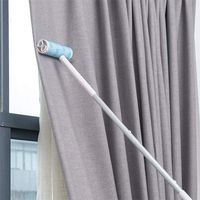 Sticky Extendable Handle Mop Sticky Paper Roller Cleaning Broom Cleaner to Remove Hair Lint Powder