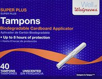 Walgreens Tampons, Super Plus 40 ea