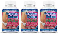 Raspberry Ketone Max Advanced Weight Loss Supplement 1200mg 60 Capsules Per Bottle 3 Bottles