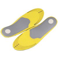 ZJ-Light Orthotic Flat Feet Relief Pads Sport Shoes Insoles for Men Heel Arch Support