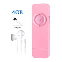 MP3 Player, Dyzeryk 4GB MP3 Player with USB Flash Drive, Portable HiFi Lossless Sound MP3 Music Player, Supports up to 64GB