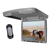 Tview T144DVFD-GR Car Flip Down DVD Monitor (Grey)