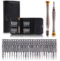 25 in 1 Precision Screwdrivers Set Repair Opening Tool Kit Torx Screwdriver with Portable Bag for Smart Phone, PC, Laptop, Tablet, iPad, MacBook, Game Console and Other Electronics Devices