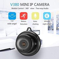 Phoeby HD IP Camera Wireless Mini WiFi Hidden Camera Home Security Camera with Night Vision/Motion Tracker/Two-Way Audio/Activity Alert/Cloud&TF Card Storage (Hook Style)