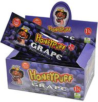 HONEYPUFF 12 Packs Multi-Taste Juicy Slow Burning Flavored Rolling Papers (Blueberry)