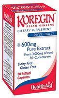 Koregin, Asian Ginseng 600mg Pure Extract, 30ct Once Daily Capsules