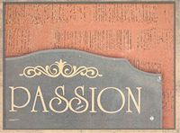 Michael's Inspirational Set of 6 Blank Notecards ~ Passion (3.75" x 5"; White Envelopes)