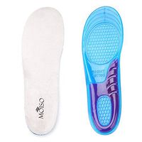 MOISO GEL Sports Work Comfort Insoles for Shock Absorption Heel Protection Relieve Foot Pain for Men & Women