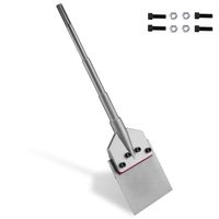 Firecore FS18625 6-in Wide Tile Removal Bit, SDS Max Heavy Duty Floor Scraper, (6" X 25")