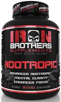 Nootropics Brain Booster - Focus Supplement Pills, Helps Relief Neuro Stress - Improve Memory - Boost Focus and Restore Energy, L-Theanine and Caffeine with Lion's Mane & CDP - Choline - 120 Capsules