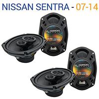 Compatible with Nissan Sentra 2007-2014 Factory Speaker Upgrade Harmony (2) R69 Package New