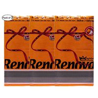 Renova Red Label Napkin- Orange (25 Count) (Pack of 3)