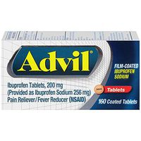 Advil Film-Coated Ibuprofen Tablets, 200mg-160 ea