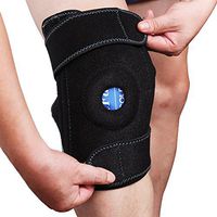 Gel Ice Pack with Knee Brace Wrap, LotFancy Hot Cold Therapy, Knee Support for ACL, Meniscus Tear, Orthopedic Injuries, Bursitis, Pain Relief, Arthritis, Tendonitis and Recovery