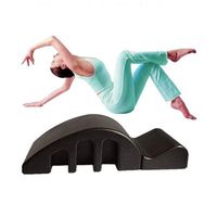 Pilates Yoga Wedge Straightener Cervical Correction Yoga Foam Spine Corrector Professional Ergonomics Relieving Back Pain Arc The