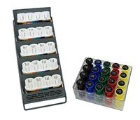 Digi-Flex174; Multi153; Hand Exerciser, Small Clinic Set, 5 Bases and 20 Buttons with Rack