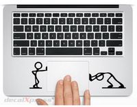 Stick Figure Trackpad- Decal Sticker for MacBook, Air, Pro All Models