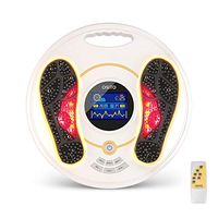 EMS Foot Circulation Device- Foot & Leg Massager Stimulator-Reducing Legs, Feet Aches and Pains with Increased Circulation