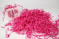 AmoreCreations - 7 Ounce Paper Shred Crinkle and Filler Paper Gift Wrap Supply (Fuchsia)