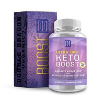 Ultra Fast Keto Boost - Keto Booster- Double Dragon Organics (60 Caps / 800MG)