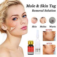 Mole Skin Tag Removal Solution Painless Mole Skin Dark Spot Removal Face Wart Tag Freckle Skin Care (3ml)