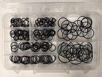 Hydraulic Face Seal Flat Face ORFS O-Ring Kit w/Case. 200PCS 90 Durometer
