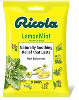 Ricola Lemon Mint Cough & Throat Drops, 24 ct, 2 pk
