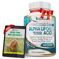 Alpha Lipoic Acid - Extra Strength 600mg Supplement - Best Pure Powder Complex Ala Vegetarian Capsules for Skin, Face, Eye and Brain Boost – Helps Sustain Natural Detoxification, 2 Month Supply