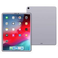 Mightyskins Skin Compatible with Apple Ipad Pro 11″ (2018) - Solid Gray | Protective, Durable, and Unique Vinyl Decal Wrap Cover | Easy to Apply, Remove, and Change Styles | Made in The USA