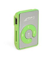 Zixed USB Mini Mirror Clip Mp3 Sport Music Player With TF-Card Slot Support Up To 8GB MP3 & MP4 Players (1Pc) MP3 & MP4 Players