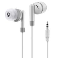 Earbuds Stereo Bass Metal Headphones Noise Cancelling in Ear Wired Lightweight Earphones