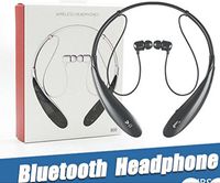 Bluetooth Headphones, Truck Driver Bluetooth Headset, Wireless Magnetic Neckband Earphones, V4.0 Noise Cancelling Earbuds w/Mic, Compatible with Any Bluetooth Equitments (Black)