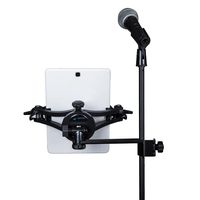 MANOS Universal Tablet Holder with Side Mount - universal microphone mic stand smartphone tablet holder mount