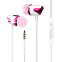 Kikole Cell Phone Computer General Wire-controlled In-ear Sporting Sweatproof Earphone Earbud Headphones