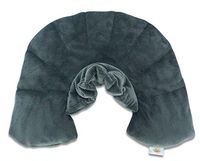 Heat Therapy Neck, Shoulder & Upper Back Muscle Pain Relief Microwaveable Wrap by Savasana Now - Reusable Soothing Heating Aromatherapy Pad - Natural Body Comfort Physical Therapy - Soft Plush Fabric