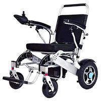 MSLYDYG Mobile Wheelchair Intelligent Electric Motorized Wheelchair, Portable Premium Power Wheelchair, Folding Lightweight Power Wheel Chair Built in Powerful Motor