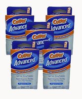 Cutter Advanced Insect Repellent Fragrance Free Wipes 6x7’, 3 Count (Pack of 6)